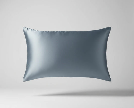 pilkai mėlyna pagalvės užvalkalas | SleepSpace