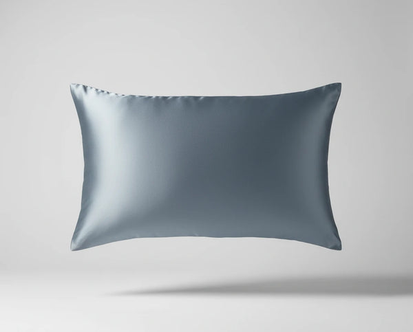 pilkai mėlyna pagalvės užvalkalas | SleepSpace
