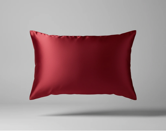 raudonas pagalvės užvalkalas | SleepSpace