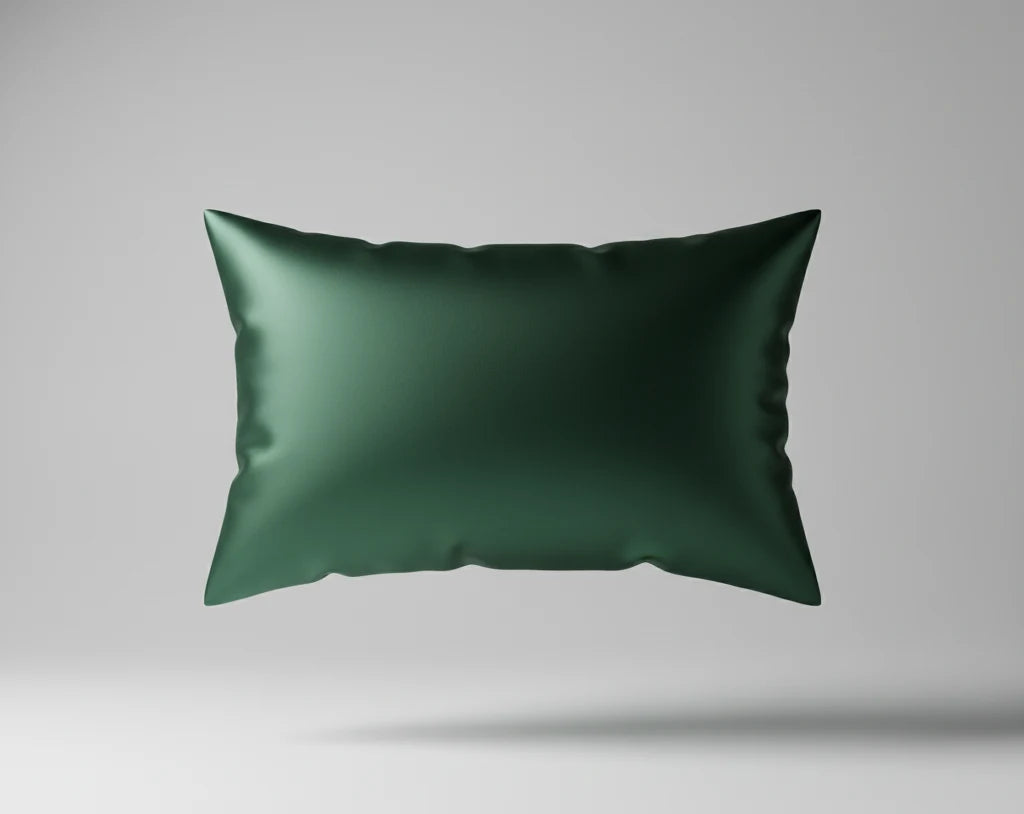 tamsiai zalia pagalvės užvalkalas | SleepSpace
